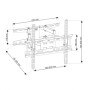 Uchwyt do lcd ART UX150  23-65" 45kg