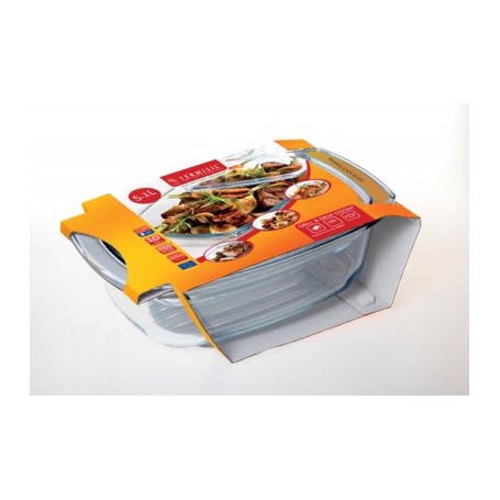 Naczynie żaroodporne 5,2l prostokątne