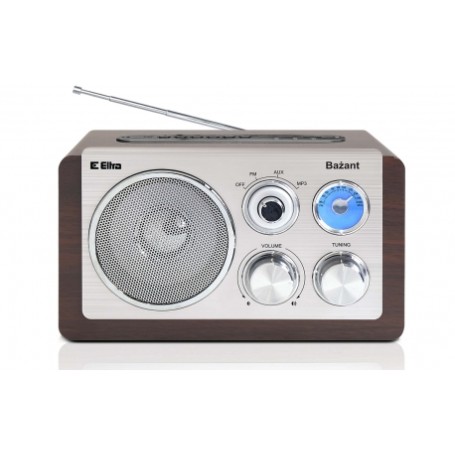 ELTRA radio BAŻANT USB ciemny