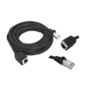 Przedłużacz przyłącza komputerowego sieciowego CAT 5E czarny 5m