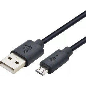 Przyłącze USB x microUSB  TB czarny  1,8m