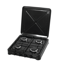 RAVANSON kuchenka 4-palnikowa K-04TB czarna