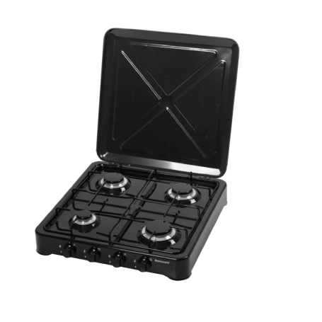 RAVANSON kuchenka 4-palnikowa K-04TB czarna