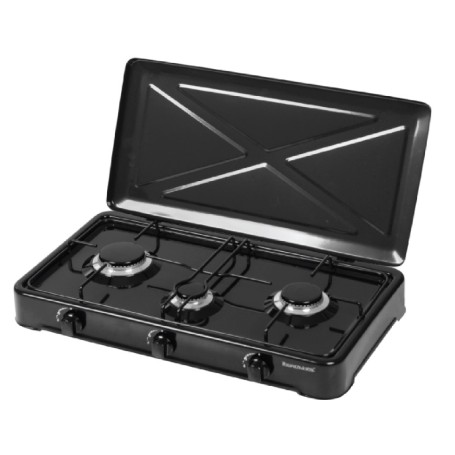 RAVANSON kuchenka 3-palnikowa K-03TB czarna