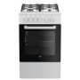 BEKO kuchnia FSS 52020 DW gazowo-elektryczna