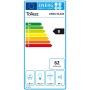 Toflesz okap OK-6 LINEA GLASS  LED 60  ( 56,4 cm) biały