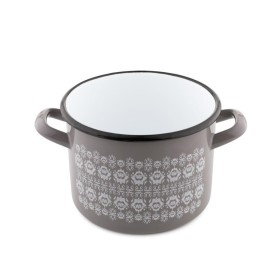 Garnek emaliowany prosty SCANDI 22cm