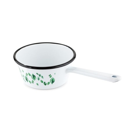 Rondel emaliowany skośny LEAF 16cm