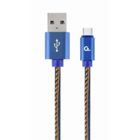Przyłącze USB x USB Typ C  1m jeans 