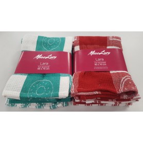 Ścierka kuchenna LARA 50x70cm 5sztuk MIX