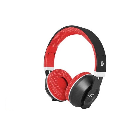 Słuchawki BT LTC nauszne MIZZO czerwone  Bluetooth