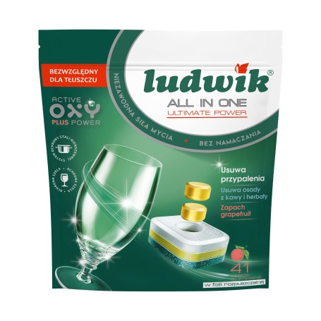 Tabletki do zmywarki LUDWIK ALL IN ONE  41 sztuk
