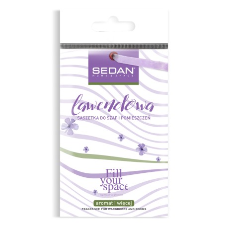 Zawieszka do szaf Lawenda SEDAN saszetka