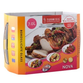 Naczynie żaroodporne 7l prostokątne 100887 + rękawica kuchenna