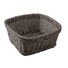 Koszyk na sztućce kwadratowy LOTUS szary