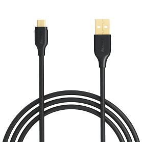 Przyłącze AUKEY USB x microUSB  1m CB-MD1 szybkie czarne