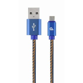 Przyłącze USB x microUSB  1m jeans