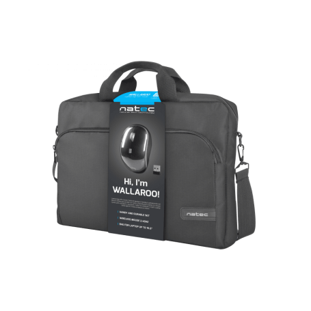 Torba do notebooka NATEC Wallaroo 15,6" z myszką