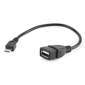 Przyłącze USB x microUSB  15cm OTG