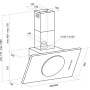 Toflesz okap OK-3 SOLAR sprint 60cm czarny