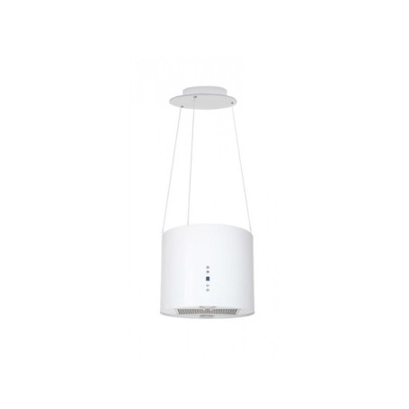Toflesz okap OK-4 BALTIC ISLAND MINI 40cm biały ( na linkach )