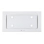 Toflesz okap OK-6 sufitowy LUXOR GLASS 96cm biały 