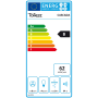 Toflesz okap OK-6 CASCADA 80cm czarny