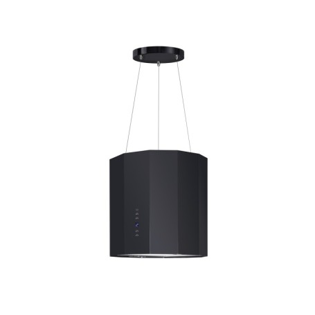 Toflesz okap OK-4 POLARIS mini ISLAND ( na linkach) czarny