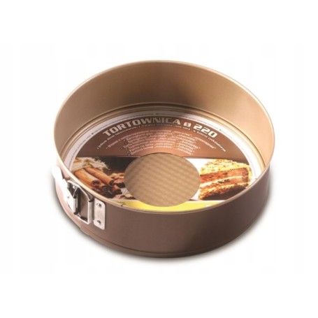 Tortownica non-stick czekoladowa 22cm 990-101-14