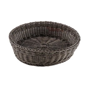 Koszyk okrągły LOTUS szary