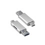 Adapter OTG micro USB - wtyk USB Type-C  LXUSB08