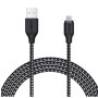 Przyłącze AUKEY USB x microUSB  1,2m CB-AM1 szybkie nylonowe