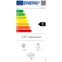 BEKO chłodziarka TSE 1284 N z małą zamrażarką