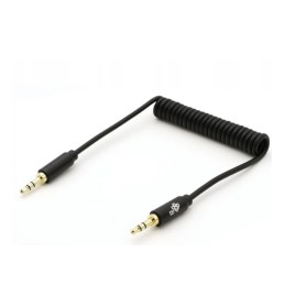 Przyłącze Jack x  Jack 3,5mm męski/męski   1m spiralny