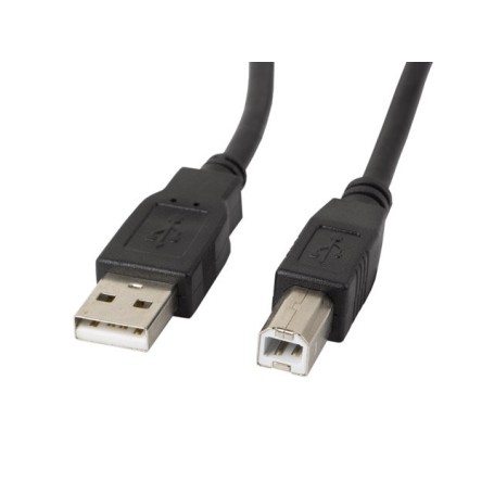 Przyłącze USB do drukarki  A męski-B męski 1,5m czarny  