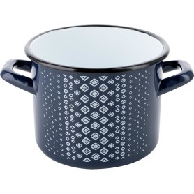 Garnek emaliowany prosty TRELIS 20cm 