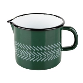 Kubek emaliowany BOHO zielony 12cm