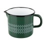 Kubek emaliowany BOHO zielony 12cm