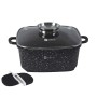 Garnek kwadratowy BB1928 24cm 3,9L