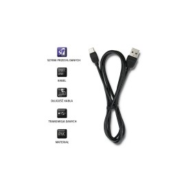 Przyłącze QOLTEC USB xUSB typ C  1,2m AKQOLTU00050391
