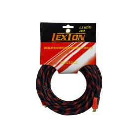 Przyłącze HDMIxHDMI 10m  czerwony v1.4  LXHD73