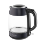 CONCEPT czajnik RK-4082 szklany grafitowy 1,7 L