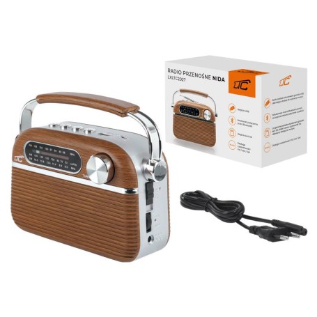 LTC radio przenośne NIDA bluetooth LXLTC2027