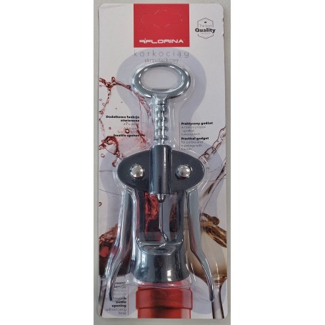 Otwieracz do wina skrzydełkowy czarny 1K1008