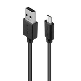 Przyłącze ACME Europe USB x microUSB  2m CB1012  czarne 