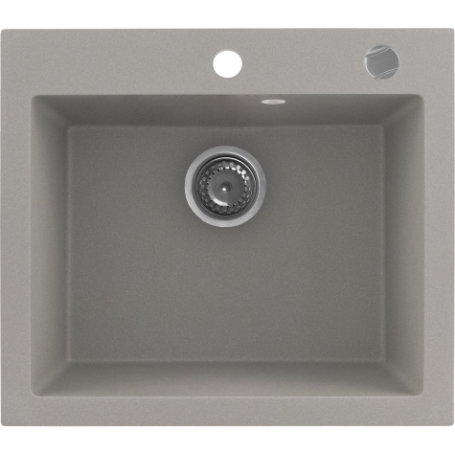 Zlew KERNAU KGSH 60 1B Grey Metallic