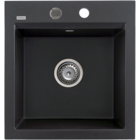 Zlew KERNAU KGSM 45 1B Black Metallic