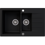 Zlew KERNAU KGSA 6079 1,5B1D Deep Black