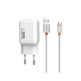 Ładowarka sieciowa SOMOSTEL 2xUSB + kabel microUSB