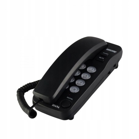 MESCOMP telefon MT 518 DIANA czarny